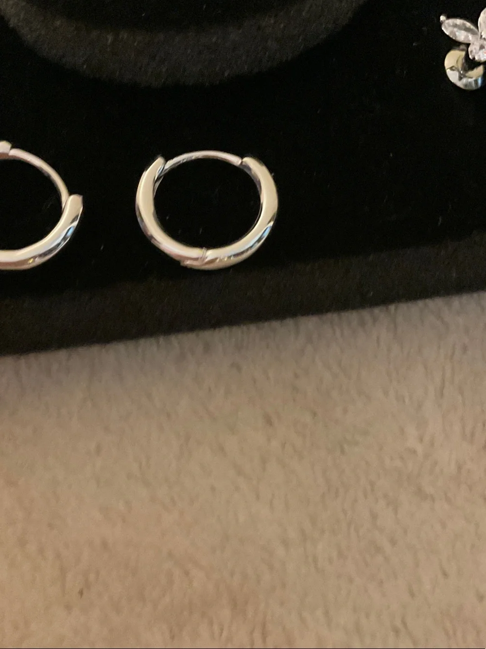 Silver Cubic Zirconia 3-Pair Earring Set - Classic Silver Sparkle